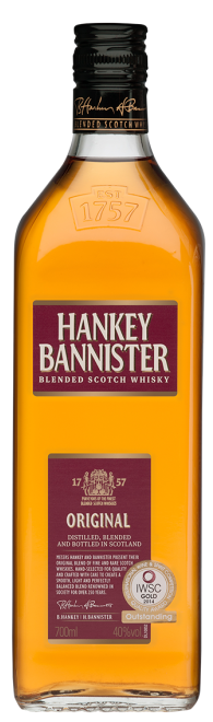 Botella Hankey Bannister Original Blended Scotch Whisky 70 cl